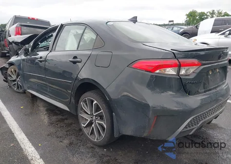 2020 Toyota Corolla Se/Se Nightshade Edition из США, поврежденный, VIN JTDS4RCEXLJ043476